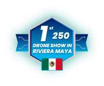 Drone shows in Riviera Maya