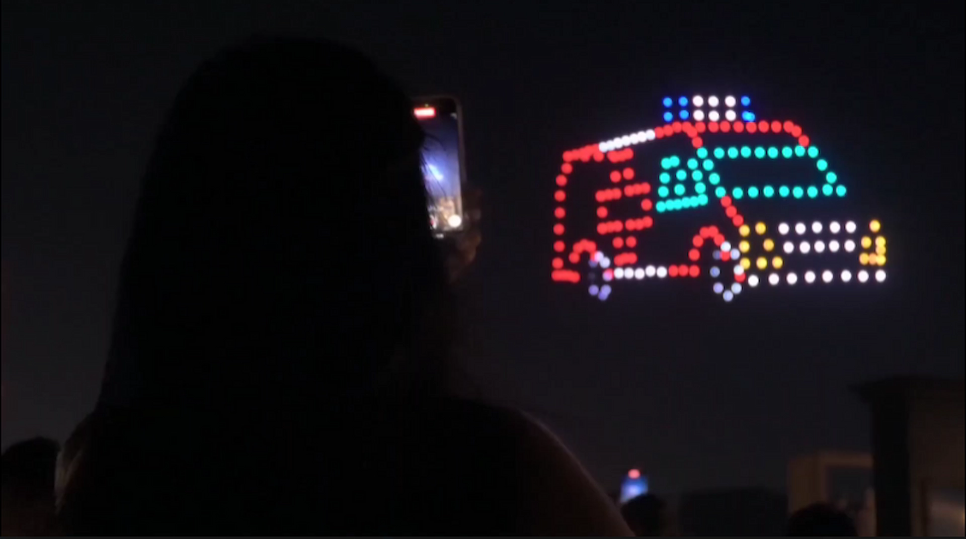ambulancia hecha con drones para cruz roja
