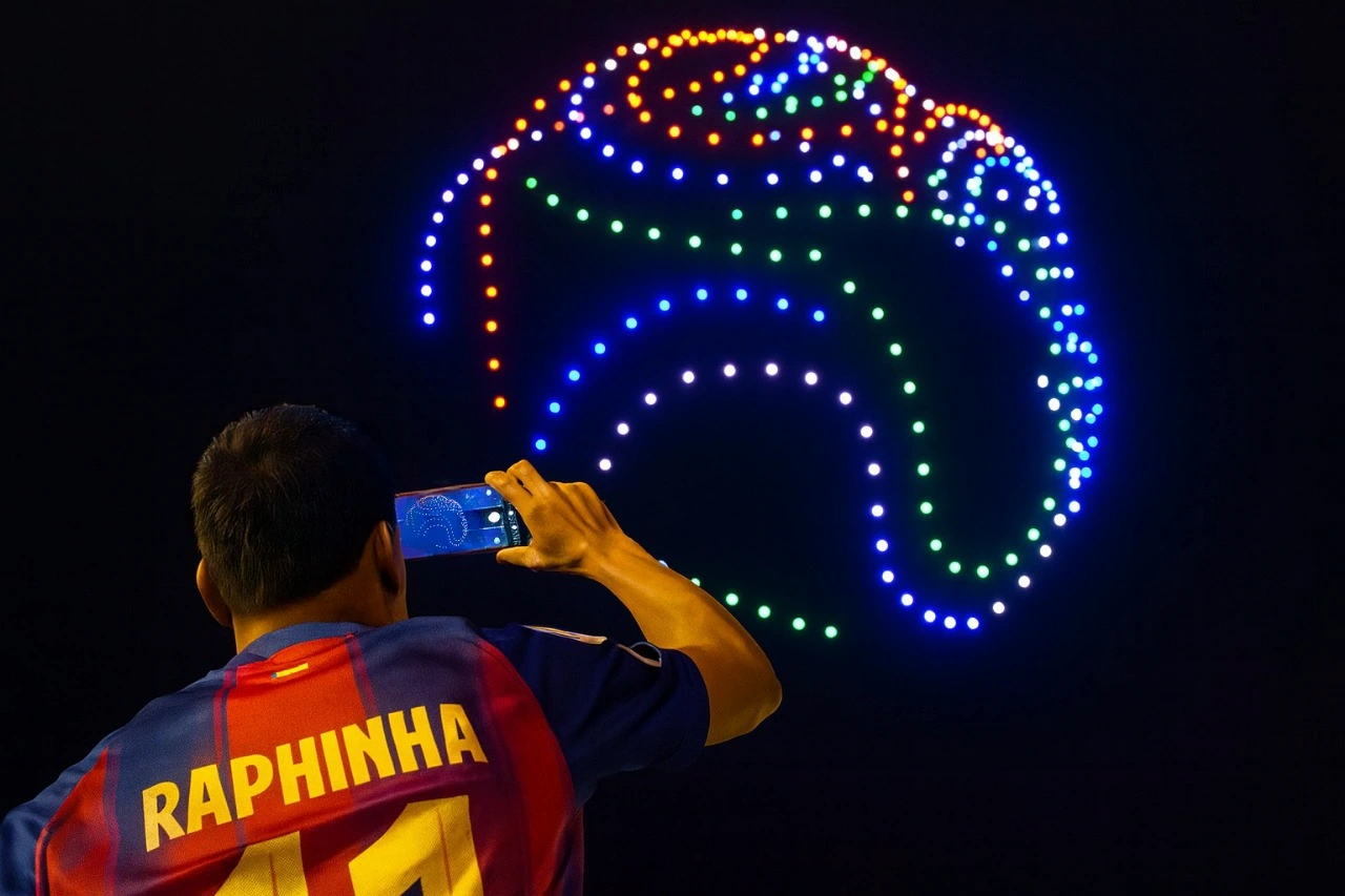 adidas trionda made by drones