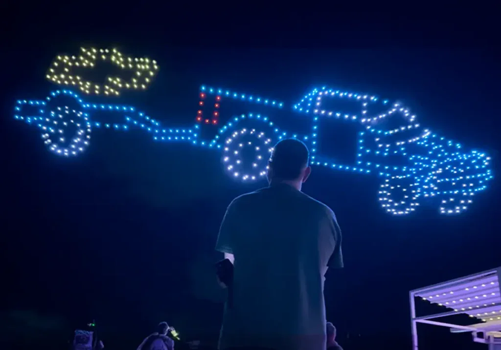 Chevrolet deal of the year drone show