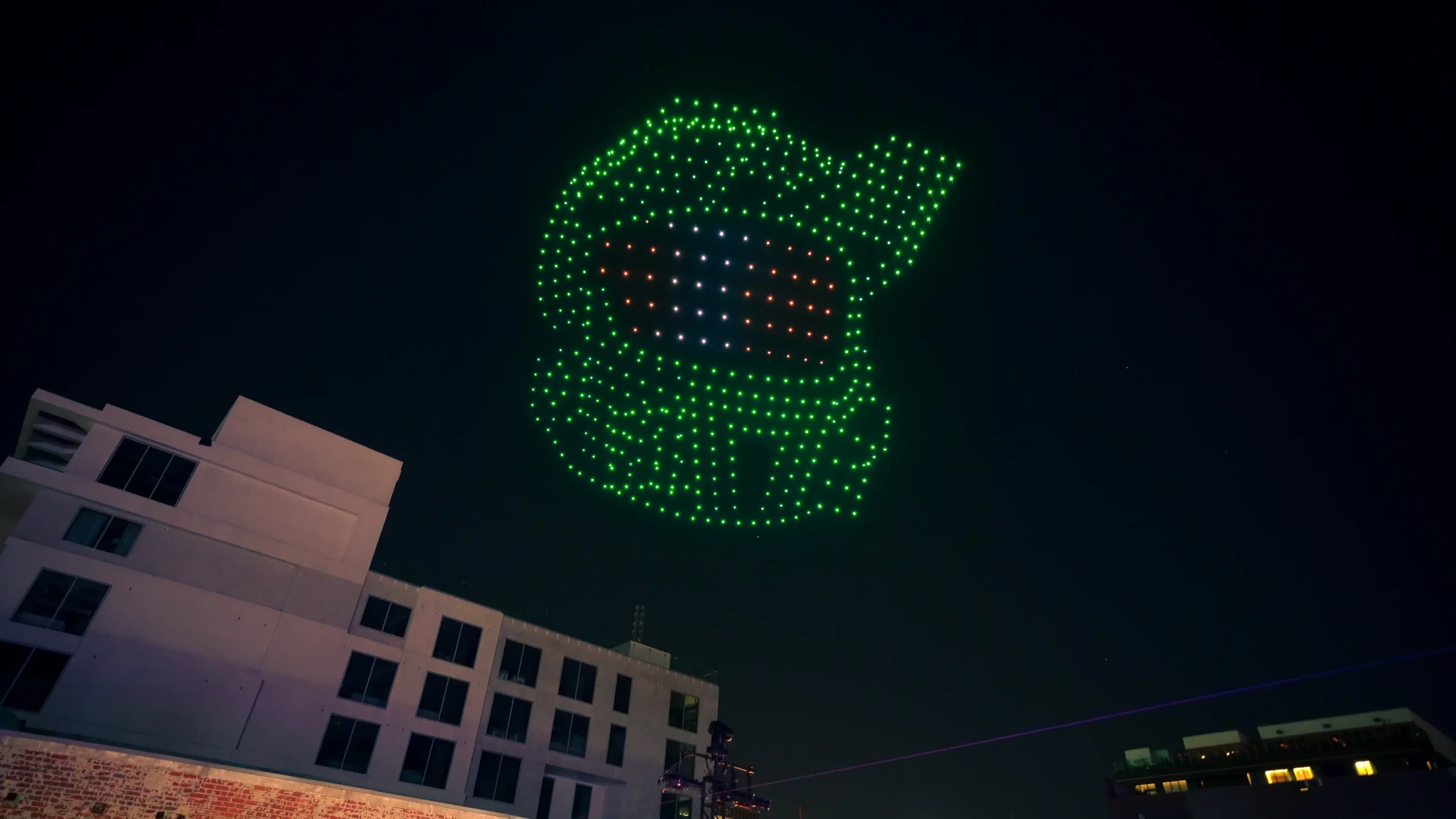 show de drones halo