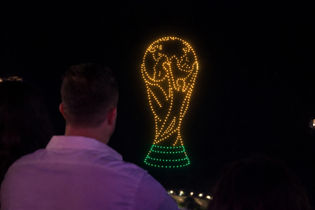 copa mundial show de drones 2026