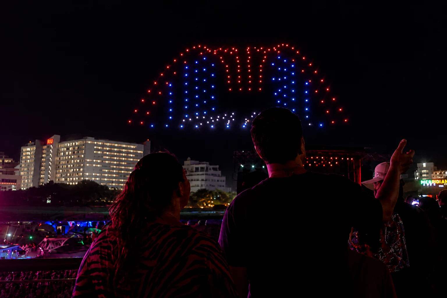 show drones puente nichupte cun