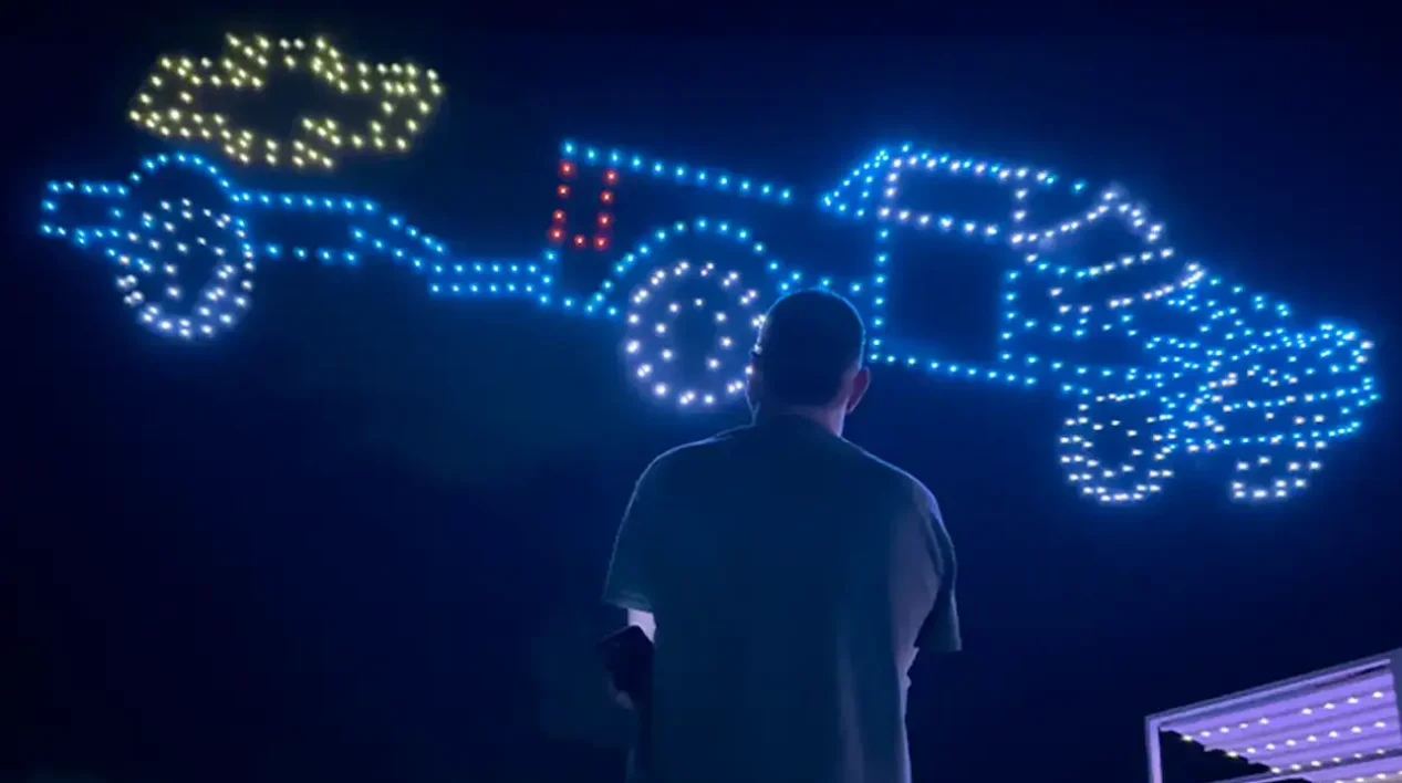 Chevrolet deal of the year drone show
